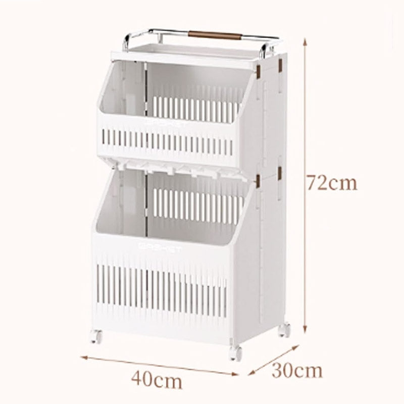 Multi Layer Laundry Basket, Multifunctional Trolley For Kitchen And Bathroom, Moveable Trolley For Living Room Multi Layer Laundry Basket, Multifunctional Trolley For Kitchen And Bathroom, Moveable Trolley For Living Room
